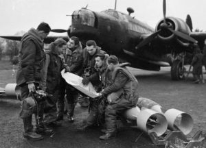 ww2 Vliegtuigwrak Neergestort Wereldoorlog Luchtmacht Bommenwerper